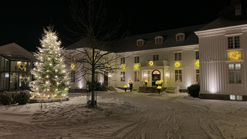 Juleavslutning på Hovde gård