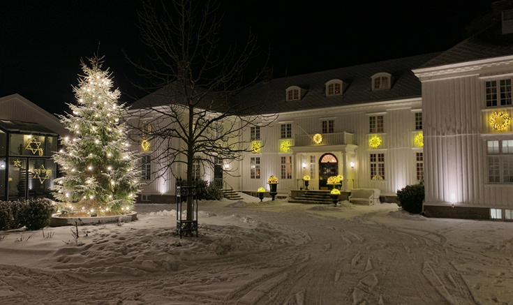 Juleavslutning på Hovde gård